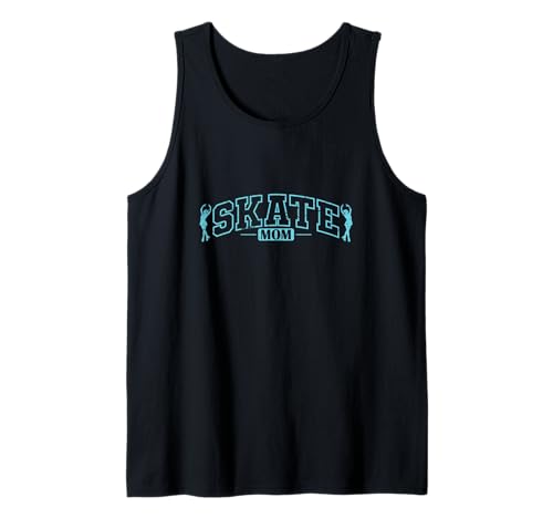Skate Mama auf Rädern Tank Top Skate Mama auf Rädern Tank Top von skating ice skating sport ice rink ice ice rink