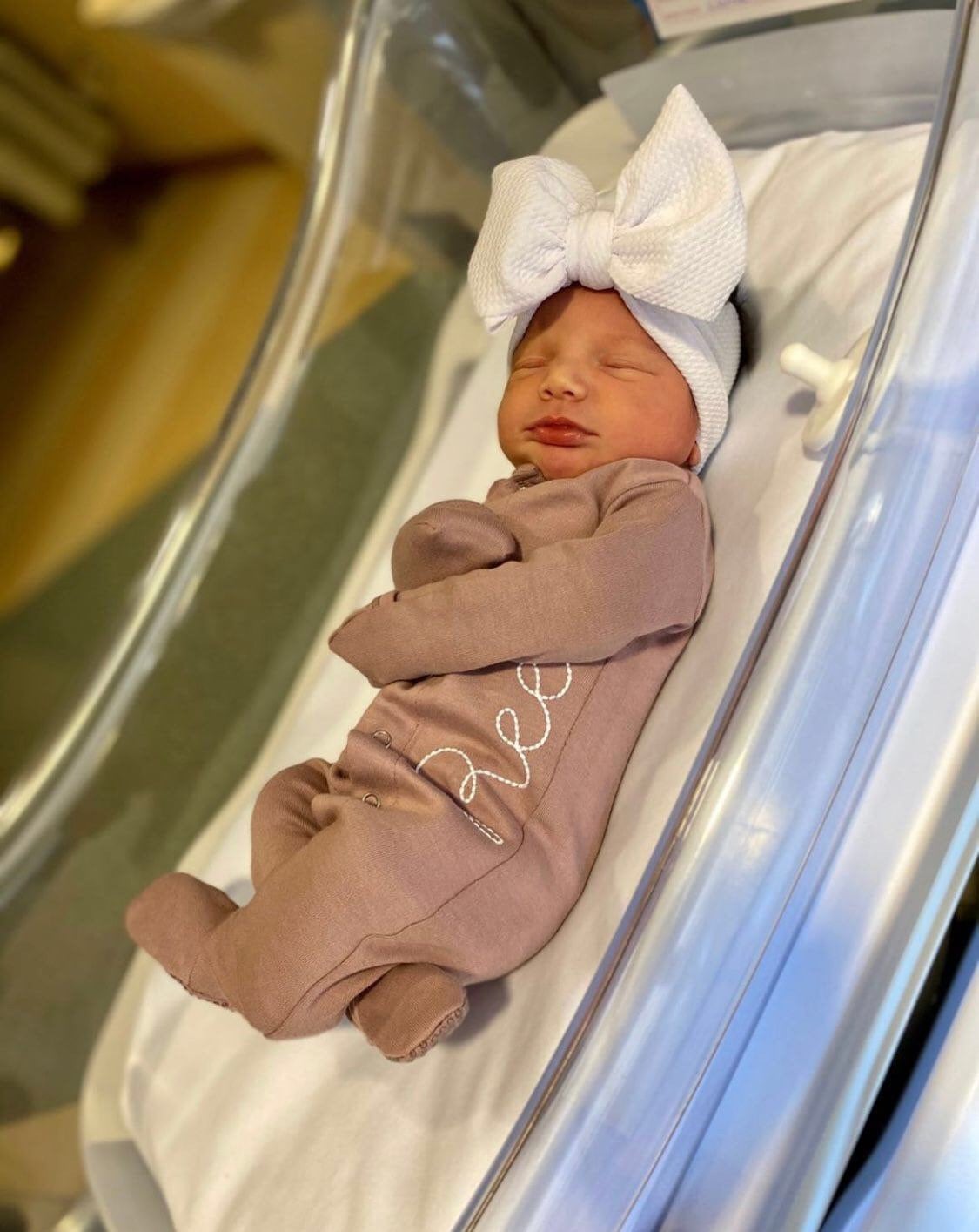 Füßling Mit Monogramm, Baby Nach Hause Kommen Outfit, Nimm Mich Hause, Schläfer, Personalisierte Babyparty, Bio-Baumwolle, Füßchen, Geliebtes von skcreationss