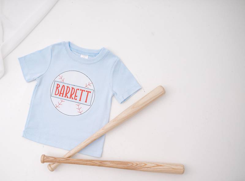 Personalisiertes Baseball-Shirt Für Jungen, Monogramm-Baseball-Shirt Benutzerdefiniertes Baseball-Shirt, Applikations-Baseball-Shirt Personalisiertes Baseball-Shirt Für Jungen, Monogramm-Baseball-Shirt Benutzerdefiniertes Baseball-Shirt, Applikations-Baseball-Shirt von skcreationss