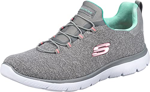 Skechers Sport Damen Summits Quick Getaway Sneakers Women Grau, Schuhgröße:37 EU von Skechers