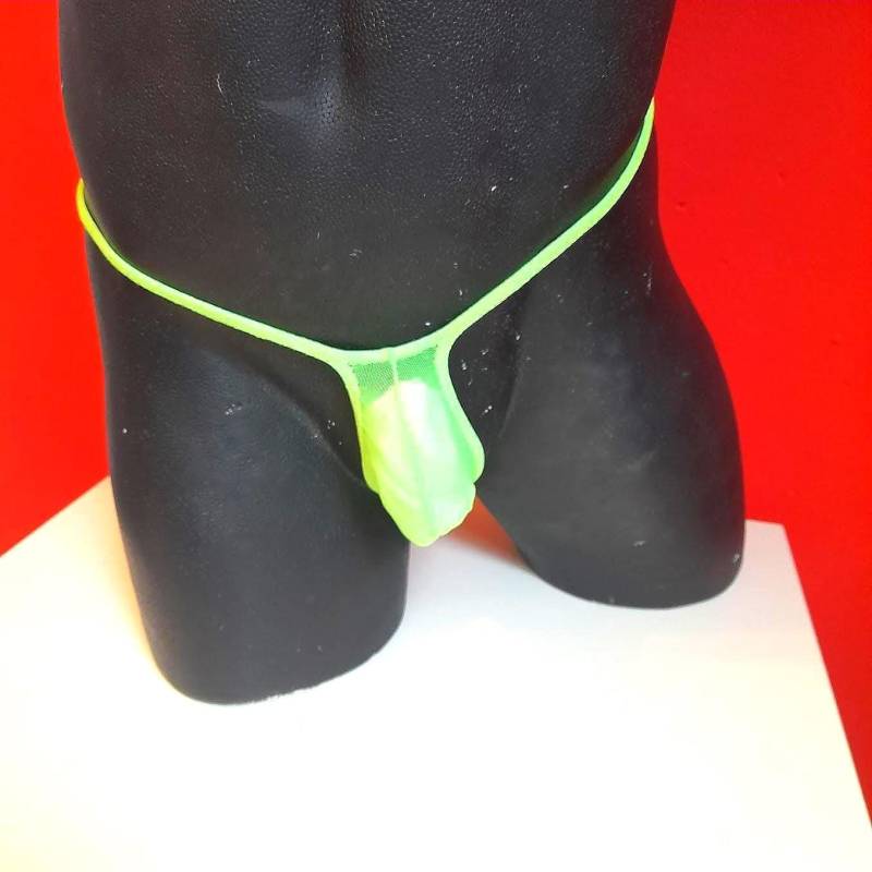 Netz Sehr Schöner String Kein Dreieck Am Po Und Ca 8mm Bänder von intymofashion