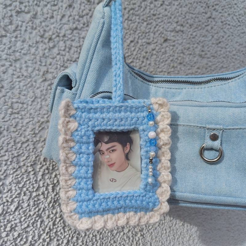 Kpop Crochet Pc Halter Kokette Rüschen Zb1 Zerobaseone Ricky Perle Schlüsselbund von skzoosaurus