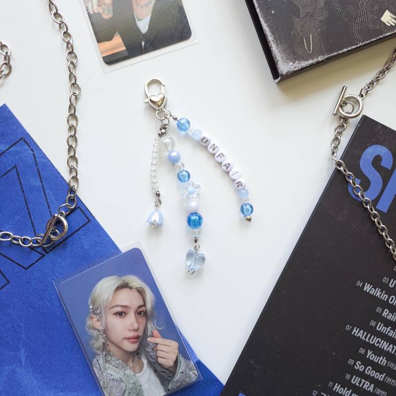 Perle Schlüsselanhänger Kpop Merch Schmuck Y2K Kokette Stray Kids Skz Konzert Skzoo Bangchan Lee Wissen Changbin Hyunjin Felix Seungmin I.n Han von skzoosaurus