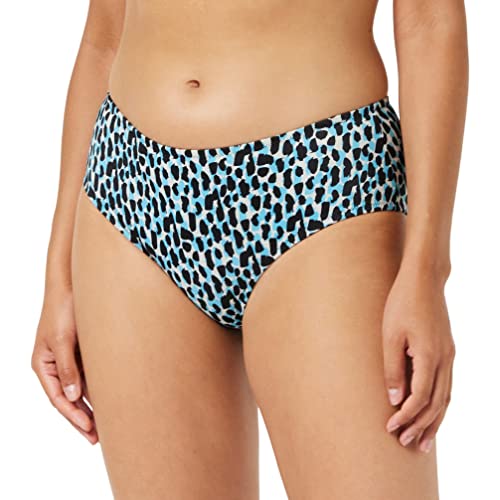 sloggi shore Damen Koh Tachai Mid Waist Bikini-Unterteile, Blue - Dark Combination, M von Sloggi