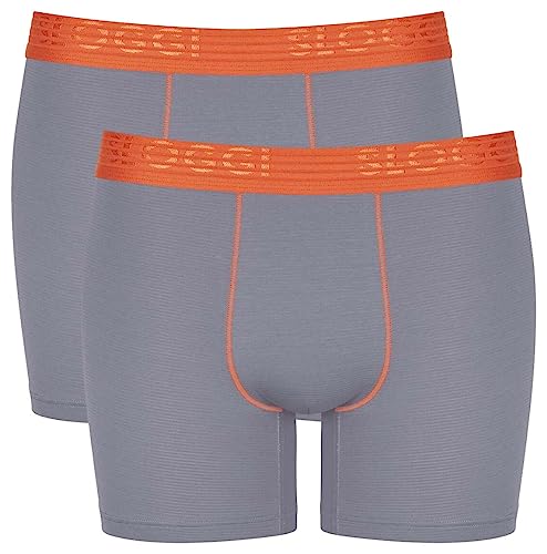 sloggi men Herren Ever Cool 2P Short, Morandi Grey, XXL (2er Pack) von sloggi men