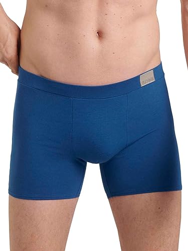 sloggi men Herren GO Natural C2P Short, Blue-Dark Combination, S (2er Pack) von sloggi men