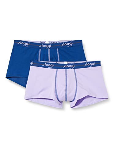 Sloggi Herren Start Hipster C2P Box, Lilac - Dark Combination, 4 von Sloggi