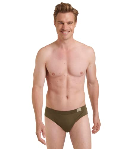 Sloggi Herren GO Natural Brief C2P, Brown - Dark Combination, S von sloggi men