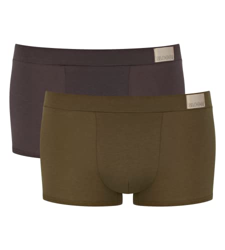 Sloggi Herren GO Natural Hipster C2P, Brown - Dark Combination, XXL von sloggi men
