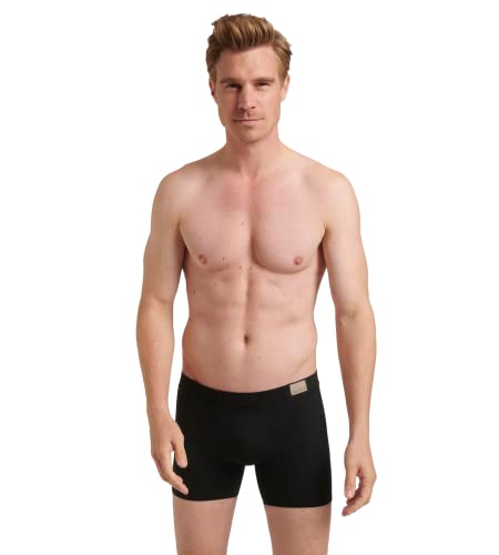 sloggi men Herren GO Natural C2P Short, Black, M (2er Pack) von sloggi men