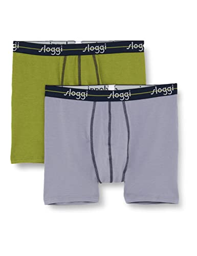 Sloggi Herren Start Short C2P Box, Taupe - Dark Combination, 5 von sloggi men