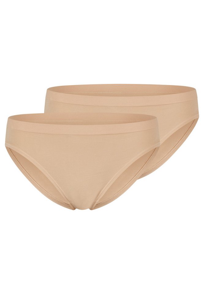 sloggi Bikinislip 2er Pack GO Sense (Spar-Set, 2-St) Slip - Blickdicht - High leg Slip im modernen puristischen Design von sloggi