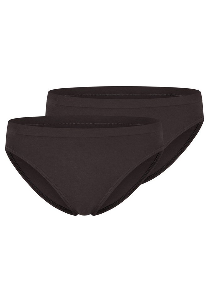 sloggi Bikinislip 2er Pack GO Sense (Spar-Set, 2-St) Slip - Blickdicht - High leg Slip im modernen puristischen Design von sloggi