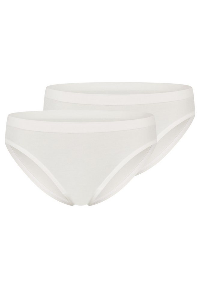 sloggi Bikinislip 2er Pack GO Sense (Spar-Set, 2-St) Slip - Blickdicht - High leg Slip im modernen puristischen Design von sloggi