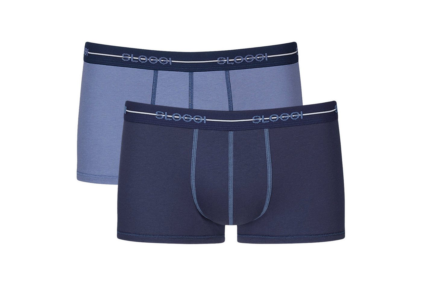 sloggi Boxer Herren Boxershort 2er Pack Baumwollmischung (Packung, 2er Pack) von sloggi