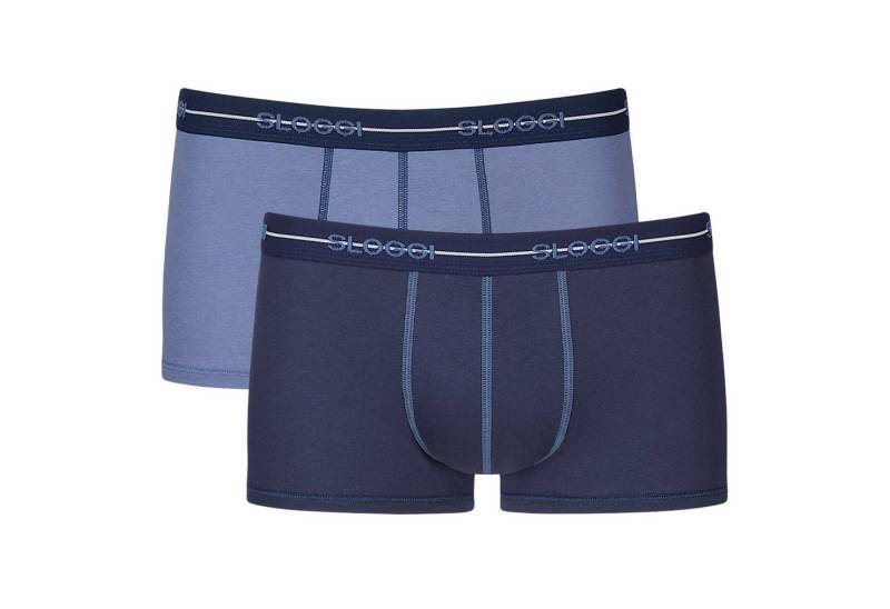 sloggi Boxer Herren Boxershort 2er Pack Baumwollmischung (Packung, 2er Pack) von sloggi