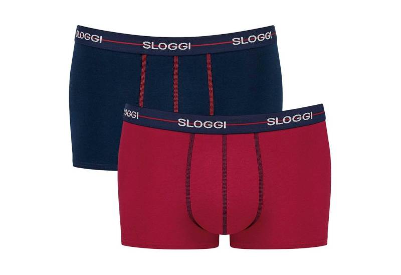 sloggi Boxer Herren Boxershort 2er Pack Baumwollmischung (Packung, 2er Pack) von sloggi