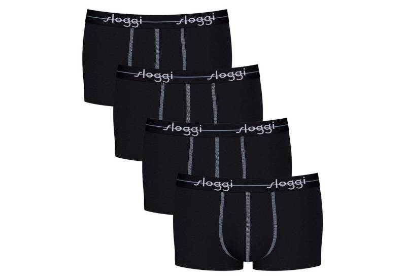 sloggi Boxer Herren Boxershort 4er Pack Baumwollmischung (Packung, 4er Pack) von sloggi