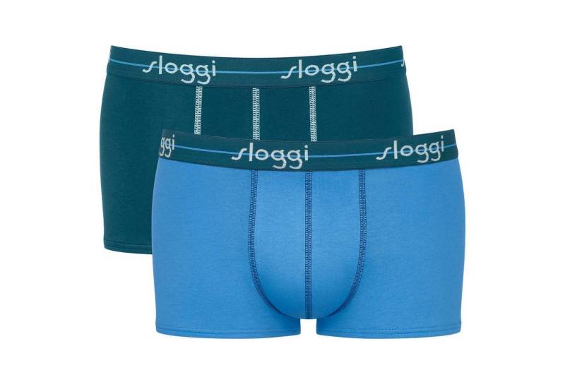 sloggi Boxer Herren Boxershort 2er Pack Baumwollmischung (Packung, 2er Pack) von sloggi