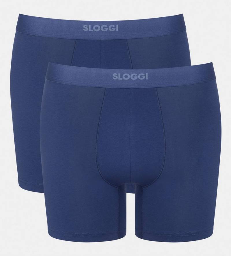 sloggi Boxer Men EVER Ease (2er Pack) schnelltrocknend, atmungsaktiv, temperaturausgleichend, ohne Eingriff von sloggi