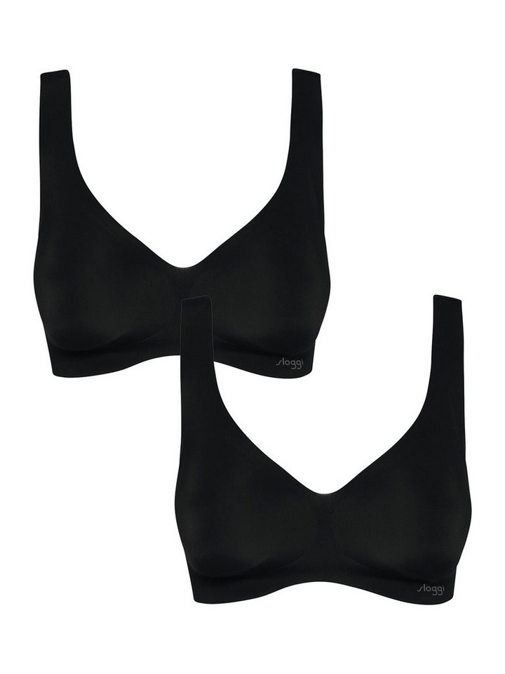 sloggi Bralette ZERO Feel (2-tlg) Frauen Bustier BH von sloggi