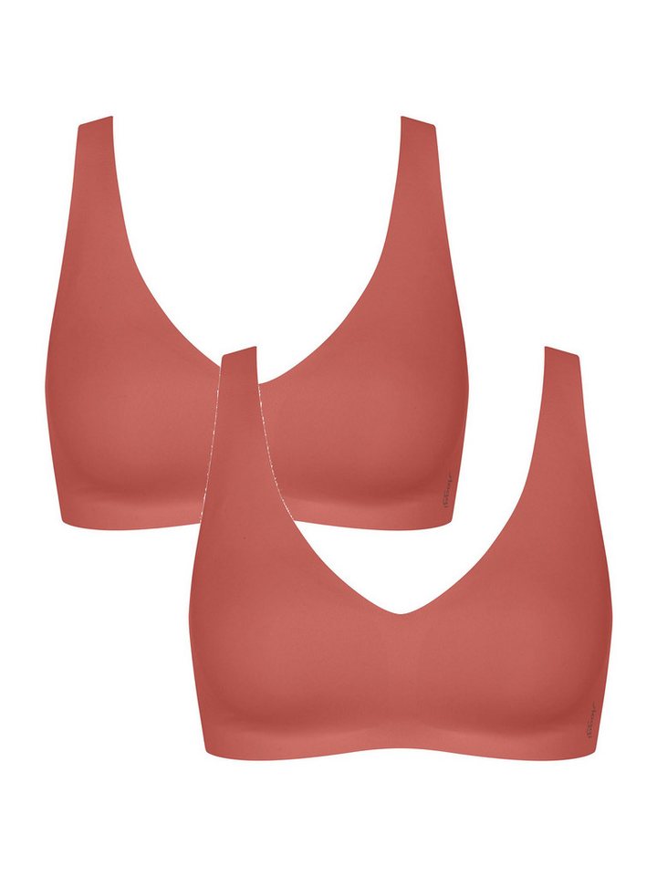 sloggi Bügelloser BH ZERO Feel 2.0 Soft bra (2-tlg) Frauen weich Soft von sloggi