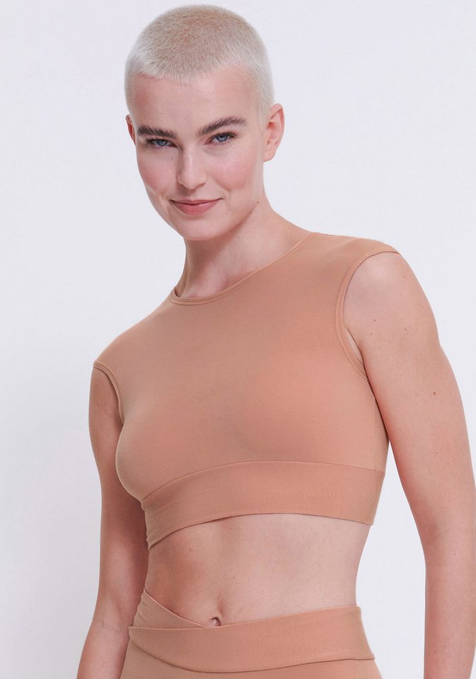 sloggi Crop-Top GO Allround One Size, geripptes Unterbrustband, atmungsaktiv, super weich von sloggi