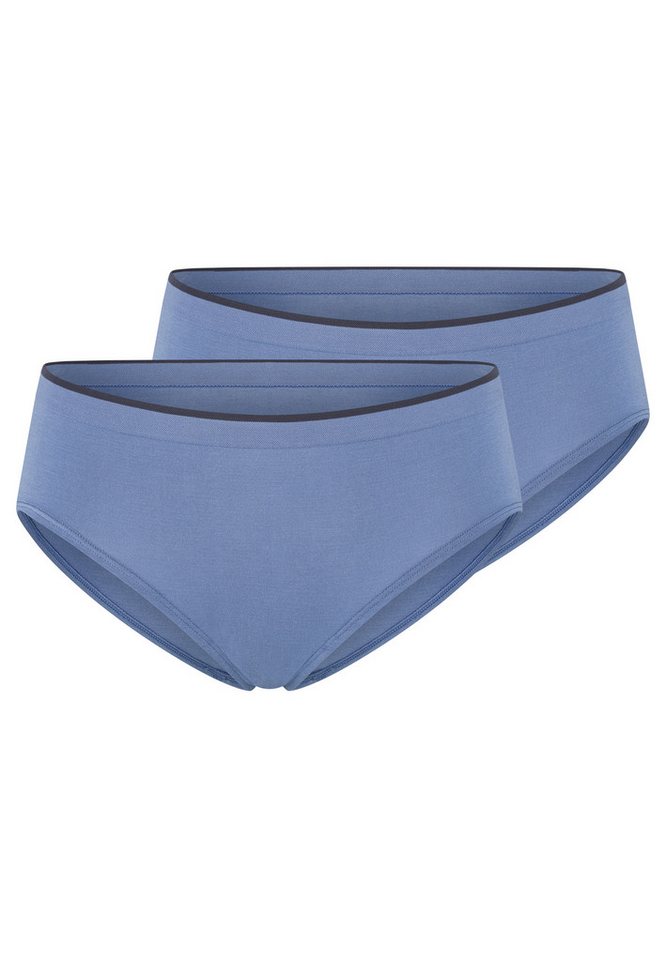 sloggi Hipster 2er Pack GO Sense (Spar-Set, 2-St) Hipster - Blickdicht - Hipster im modernen puristischen Design von sloggi