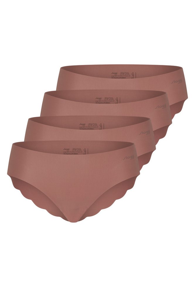 sloggi Hipster 4er Pack ZERO Microfibre 2.0 (Spar-Set, 4-St) Hipster - Nahtlos - Kein Abzeichnen unter Kleidung, Weich und leicht von sloggi