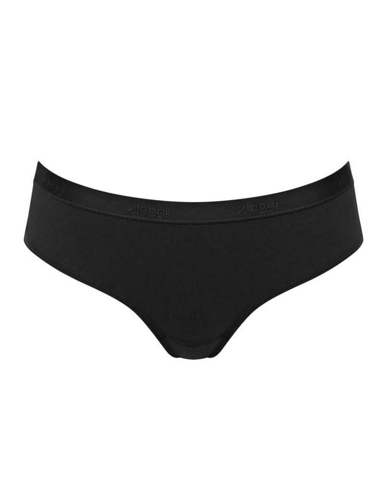 sloggi Hipster Go Casual (4er Vorteilspack) Superweiche, Core-Spun Bio Baumwolle von sloggi