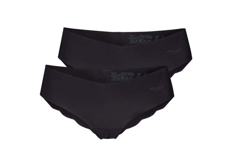 sloggi Hipster zero Microfibre (2-St) saumlose Abschlüsse, Wellenkante, kein Abzeichnen, im 2er Pack von sloggi