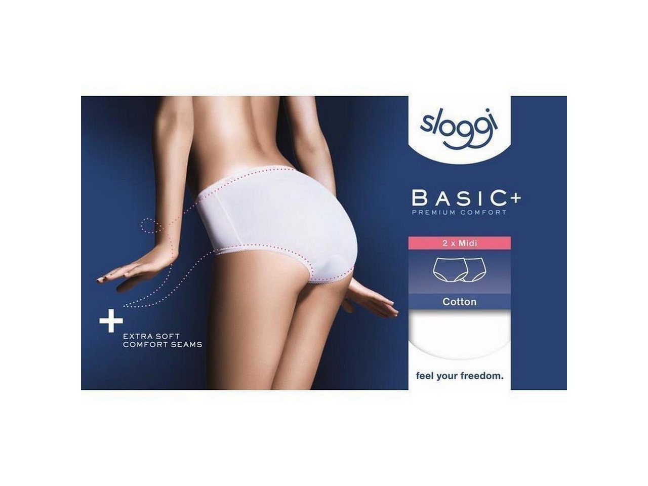 sloggi Hüftslip Sloggi Jersey Hüftslip Basic weiß 2er Pack Gr. 38 sloggi Hüftslip Sloggi Jersey Hüftslip Basic weiß 2er Pack Gr. 38 von sloggi