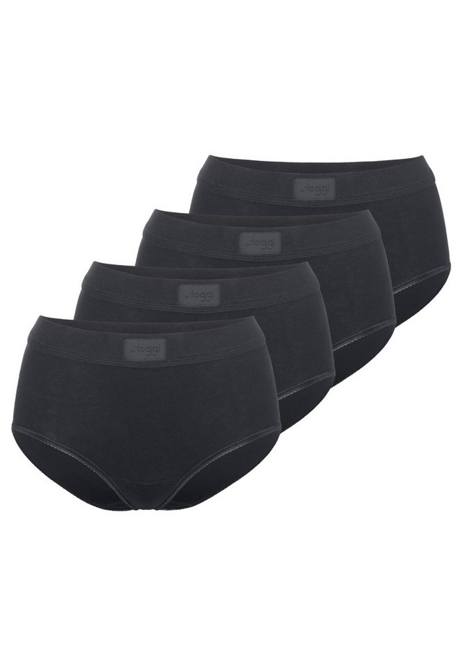 sloggi Maxislip 4er Pack Double Comfort T (Spar-Set, 4-St) Maxi Slip - Baumwolle - Atmungsaktiv von sloggi