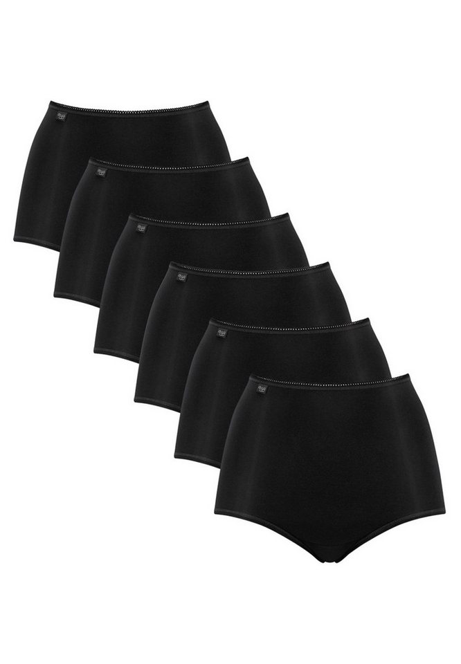 sloggi Maxislip 6er Pack 24/7 Microfibre (Spar-Set) Maxi Slip - Atmungsaktiv - Perfekter Sitz von sloggi