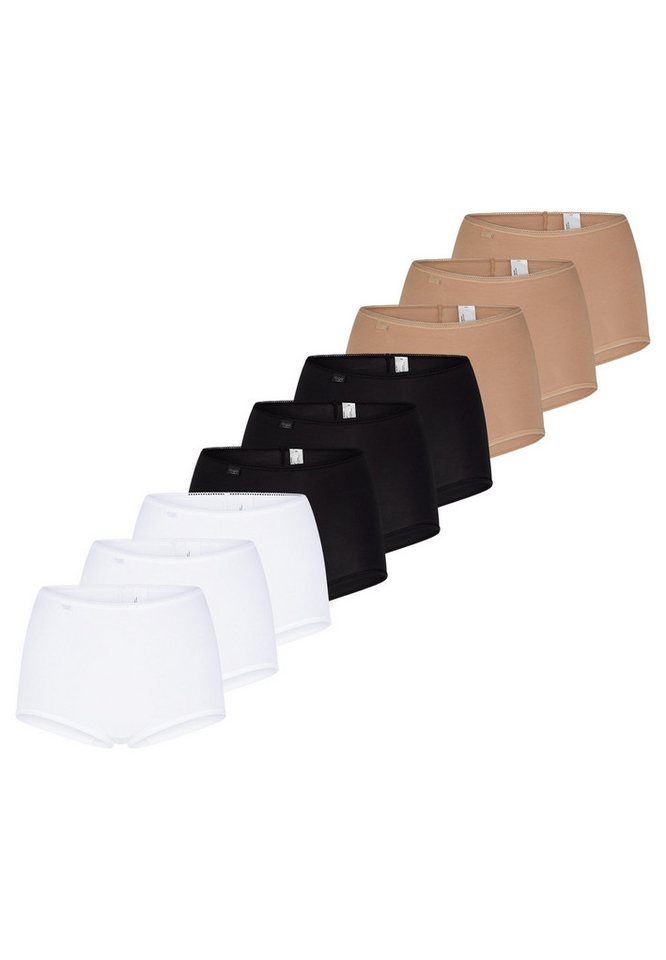 sloggi Maxislip 9er Pack 24/7 Cotton (Spar-Set, 9-St) Maxi Slip - Baumwolle - Atmungsaktiv - Perfekter Sitz von sloggi