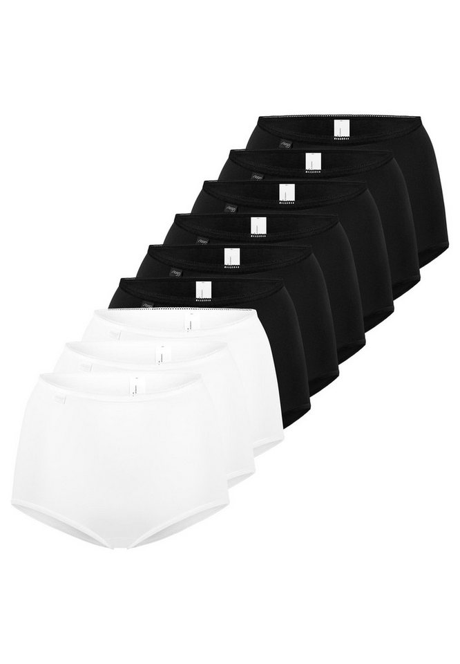 sloggi Maxislip 9er Pack 24/7 Microfibre (Spar-Set, 9-St) Maxi Slip - Atmungsaktiv - Perfekter Sitz von sloggi