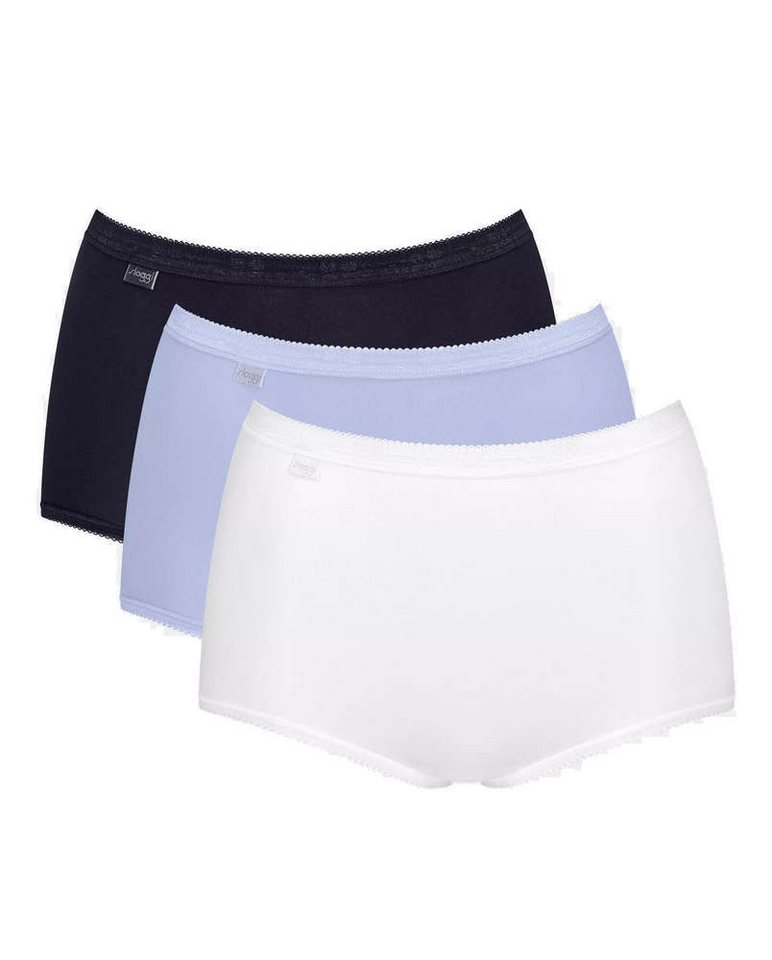sloggi Maxislip Basic+ (6er Vorteilspack) Core-Spun Baumwoll-Qualität von sloggi