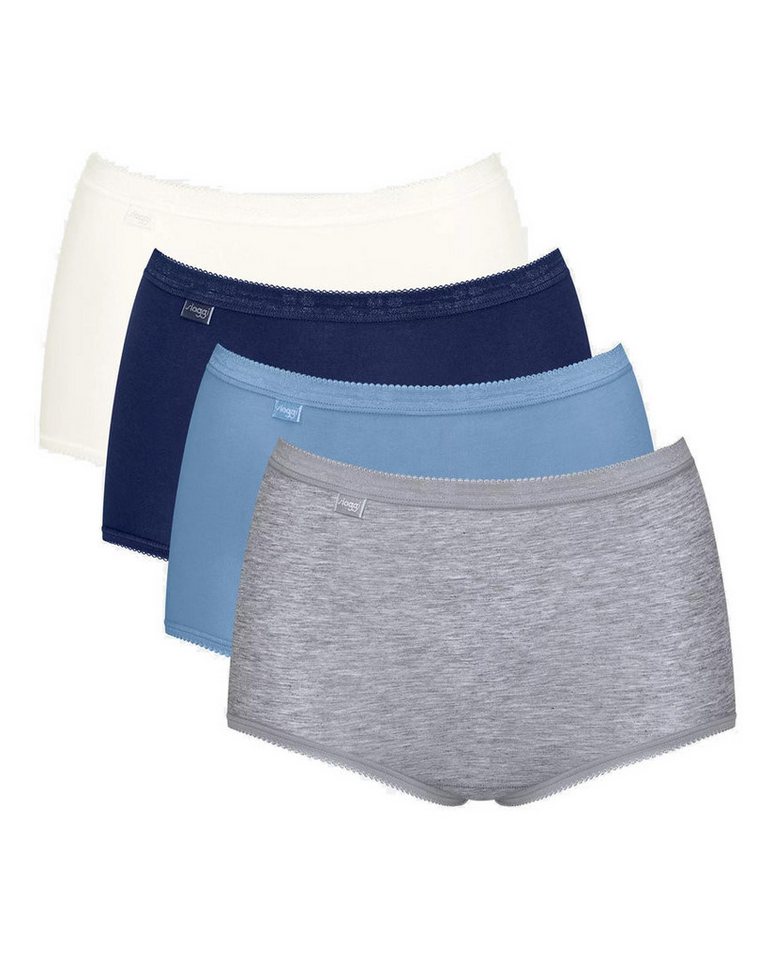 sloggi Maxislip Basic+ (8er Vorteilspack) Core-Spun Baumwoll-Qualität von sloggi