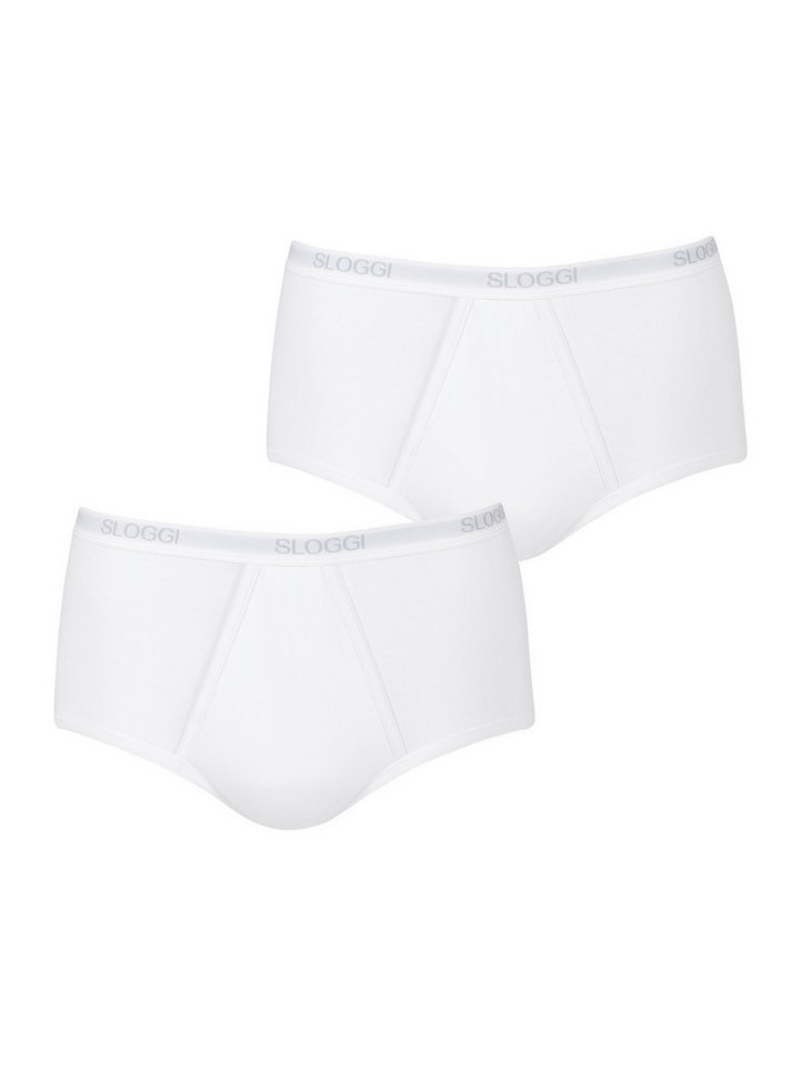 sloggi Maxislip Basic (2-St) Maxi-slip unterhose unterwäsche von sloggi