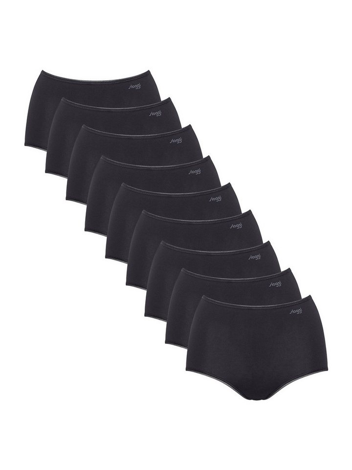 sloggi Maxislip Pure Comfort Maxi (9-St) Frauen High Waist von sloggi