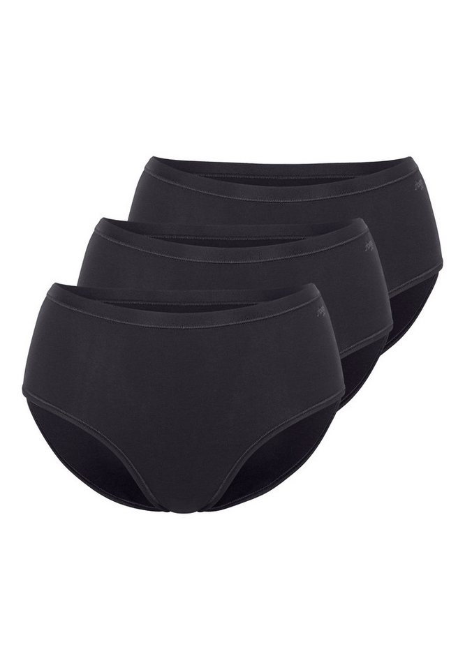 sloggi Midislip 3er Pack GO Daily Cotton (Spar-Set) Midi Slip - Baumwolle - Atmungsaktiv - Natürliche Materialien von sloggi