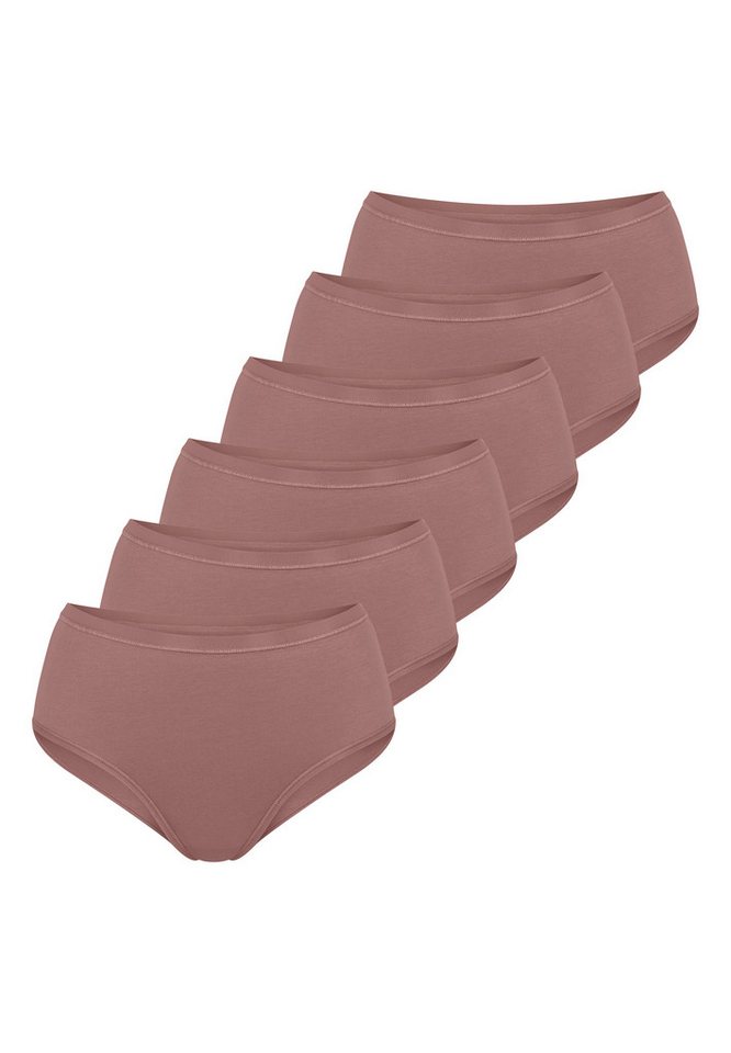 sloggi Midislip 6er Pack GO Daily Cotton (Spar-Set, 6-St) Midi Slip - Baumwolle - Atmungsaktiv - Natürliche Materialien von sloggi