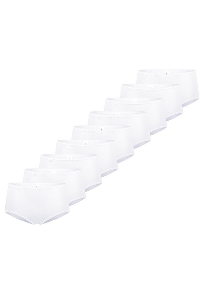 sloggi Midislip 9er Pack 24/7 Cotton (Spar-Set, 9-St) Midi Slip - Baumwolle - Atmungsaktiv - Perfekter Sitz von sloggi