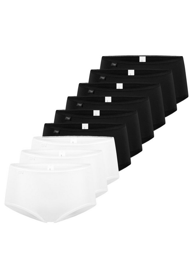 sloggi Midislip 9er Pack 24/7 Microfibre (Spar-Set, 9-St) Midi Slip - Atmungsaktiv - Perfekter Sitz von sloggi