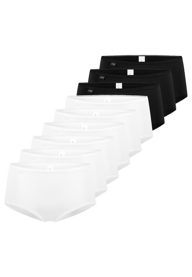 sloggi Midislip 9er Pack 24/7 Microfibre (Spar-Set, 9-St) Midi Slip - Atmungsaktiv - Perfekter Sitz von sloggi