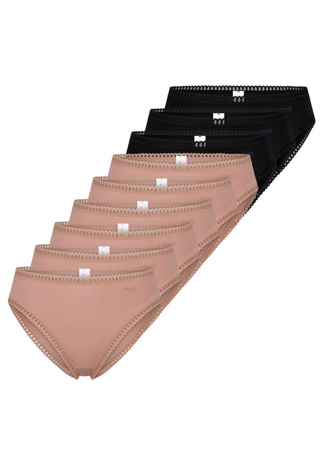 sloggi Midislip 9er Pack GO Crush Slip - Baumwolle - Komfortabel und atmungsaktiv von sloggi