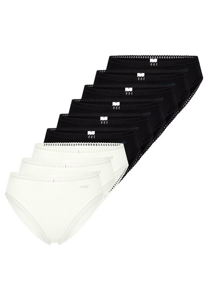 sloggi Midislip 9er Pack GO Crush Slip - Baumwolle - Komfortabel und atmungsaktiv von sloggi