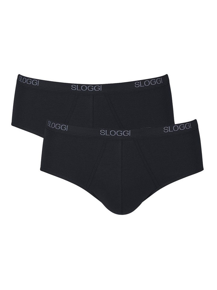 sloggi Midislip Basic (2-St) Midi-slip panty-s shorts von sloggi