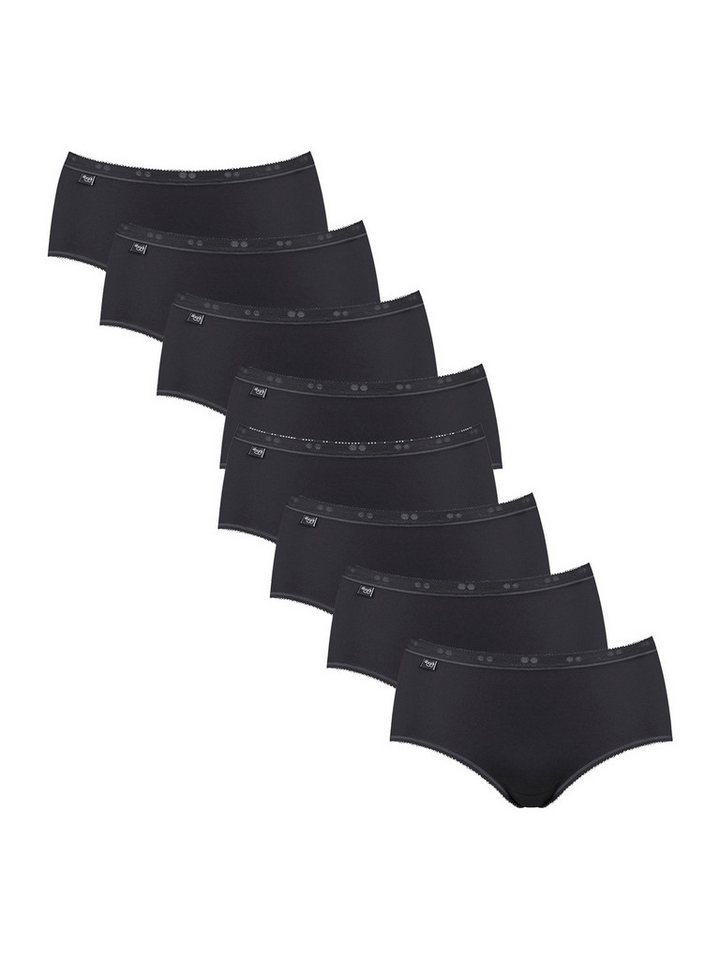 sloggi Midislip Basic (8-St) Frauen Panty Mid von sloggi