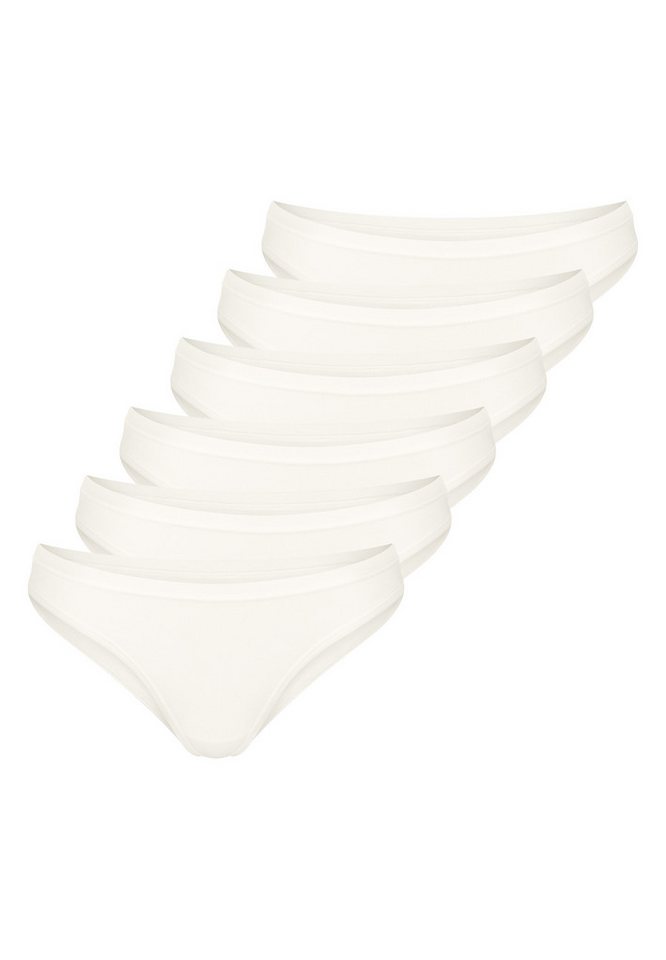 sloggi Minislip 6er Pack GO Daily Cotton (Spar-Set) Mini Slip - Baumwolle - Atmungsaktiv - Natürliche Materialien von sloggi